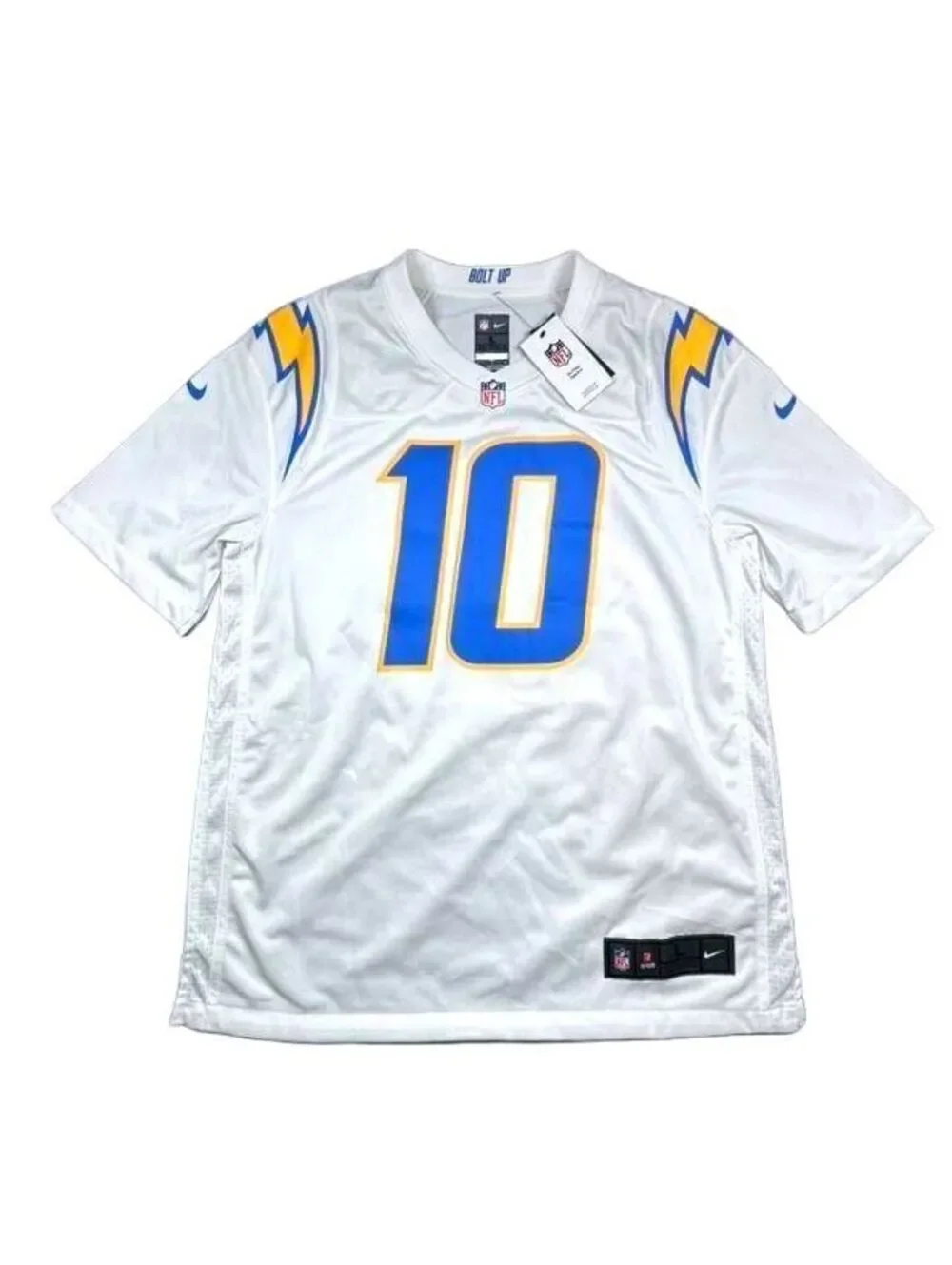 NWT Nike Justin Herbert Los Angeles Chargers Jersey White Adult Large L